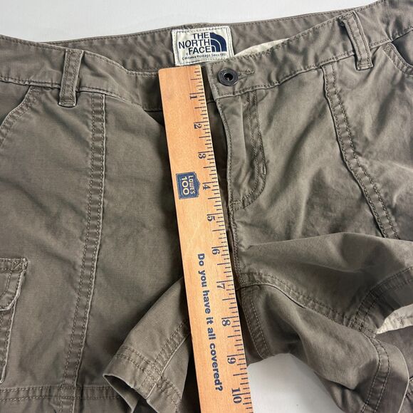 The North Face Women's Cargo Shorts Taupe Brown Size 6 Regular - Picture 8 of 11